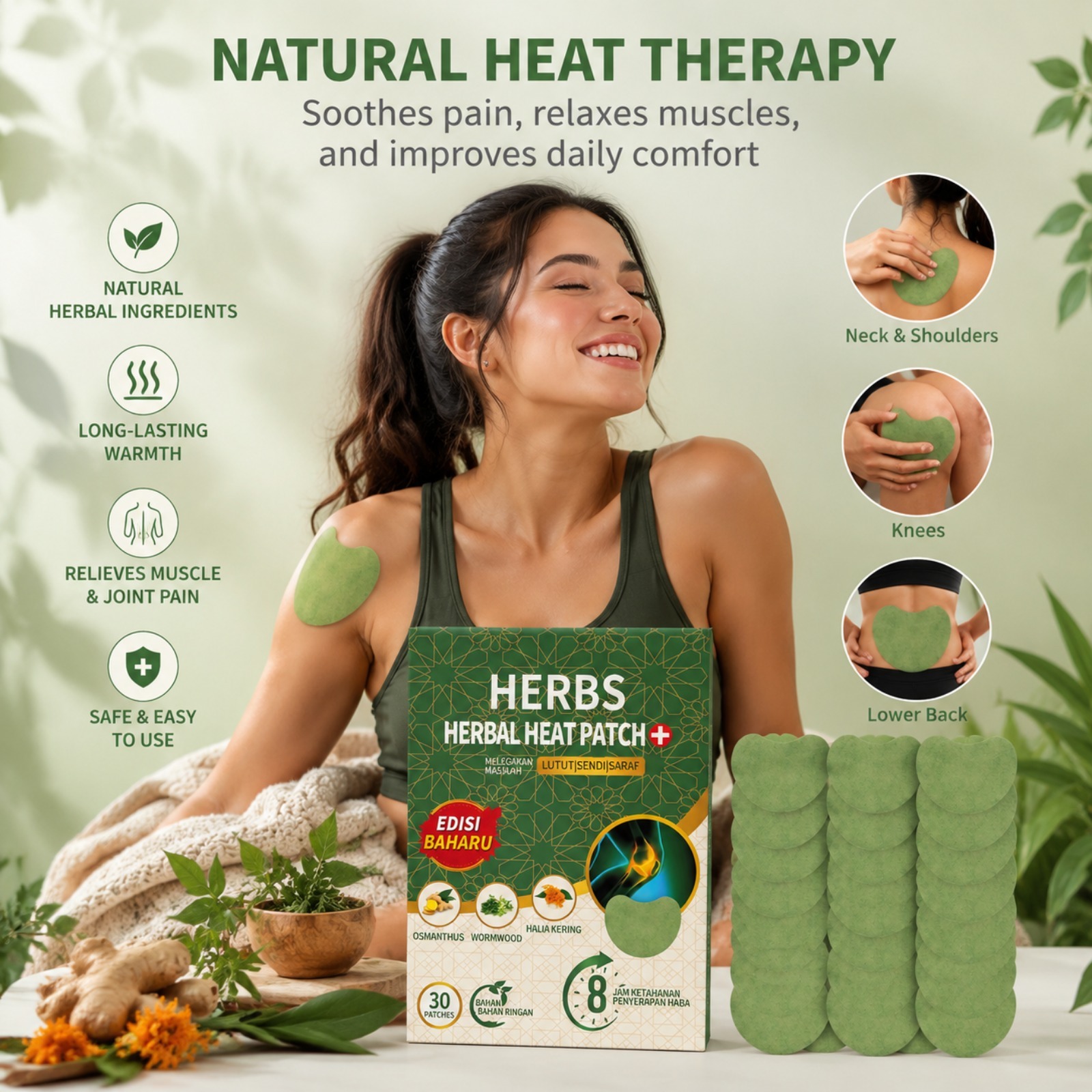 30 Adesivos de Ervas para Joel - Herbal Zone avaliação e preço